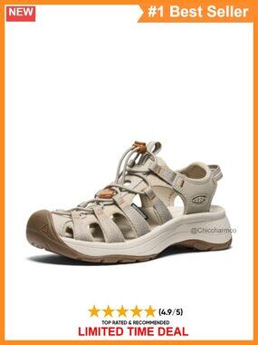 KEEN Women's Astoria West Closed Toe Sport Sandals Recycled PET Washable